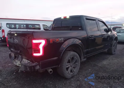 2017 Ford F-150 Lariat z USA, uszkodzony, nr VIN 1FTEW1EF5HFA03122